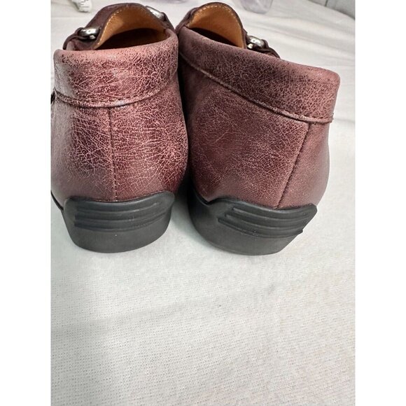 Mephisto Cool Air Natala Brown Size 8.5 Leather Ring Strap Comfort Loafers Shoes - Picture 7 of 8